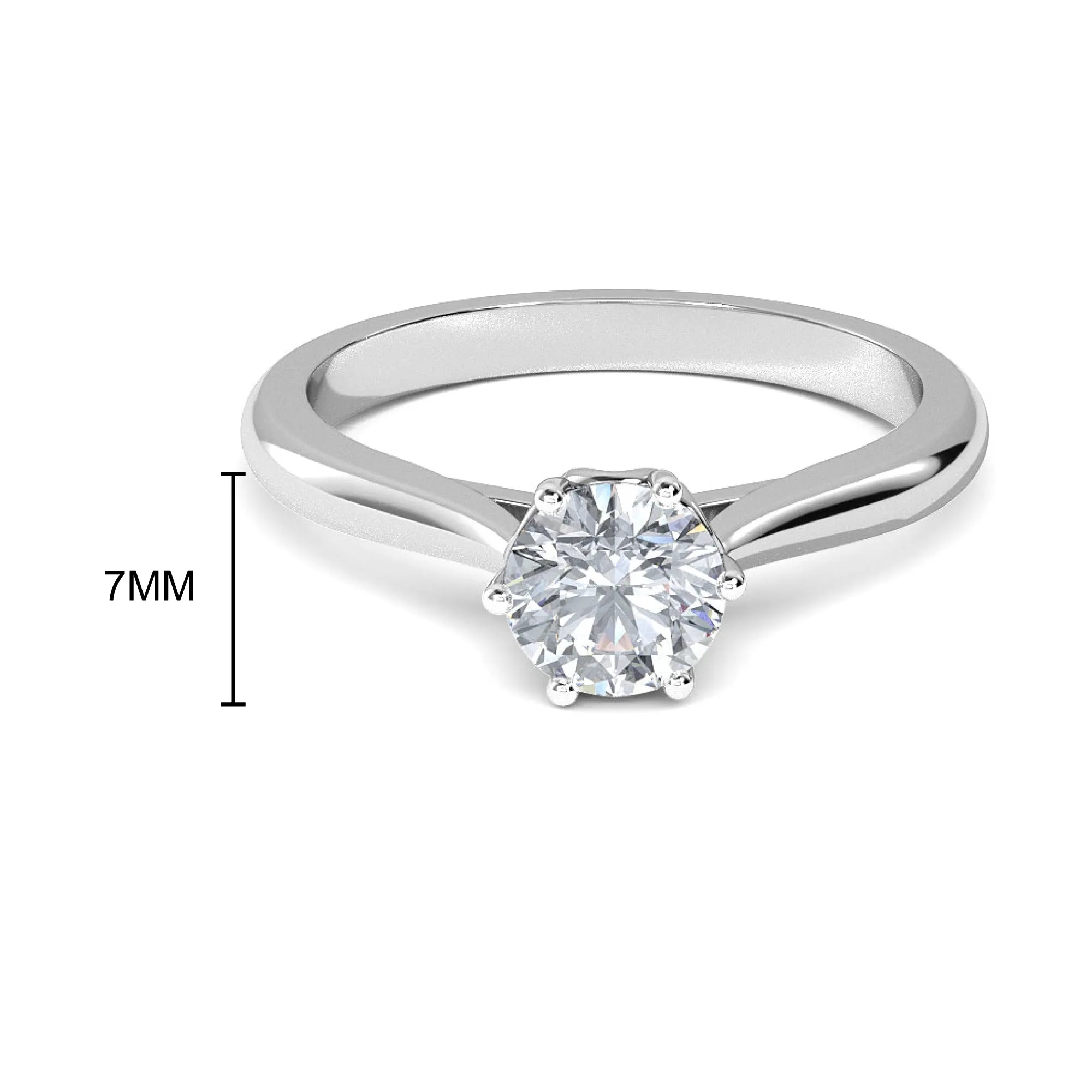 0.50 CT Sunniva Solitaire Ring