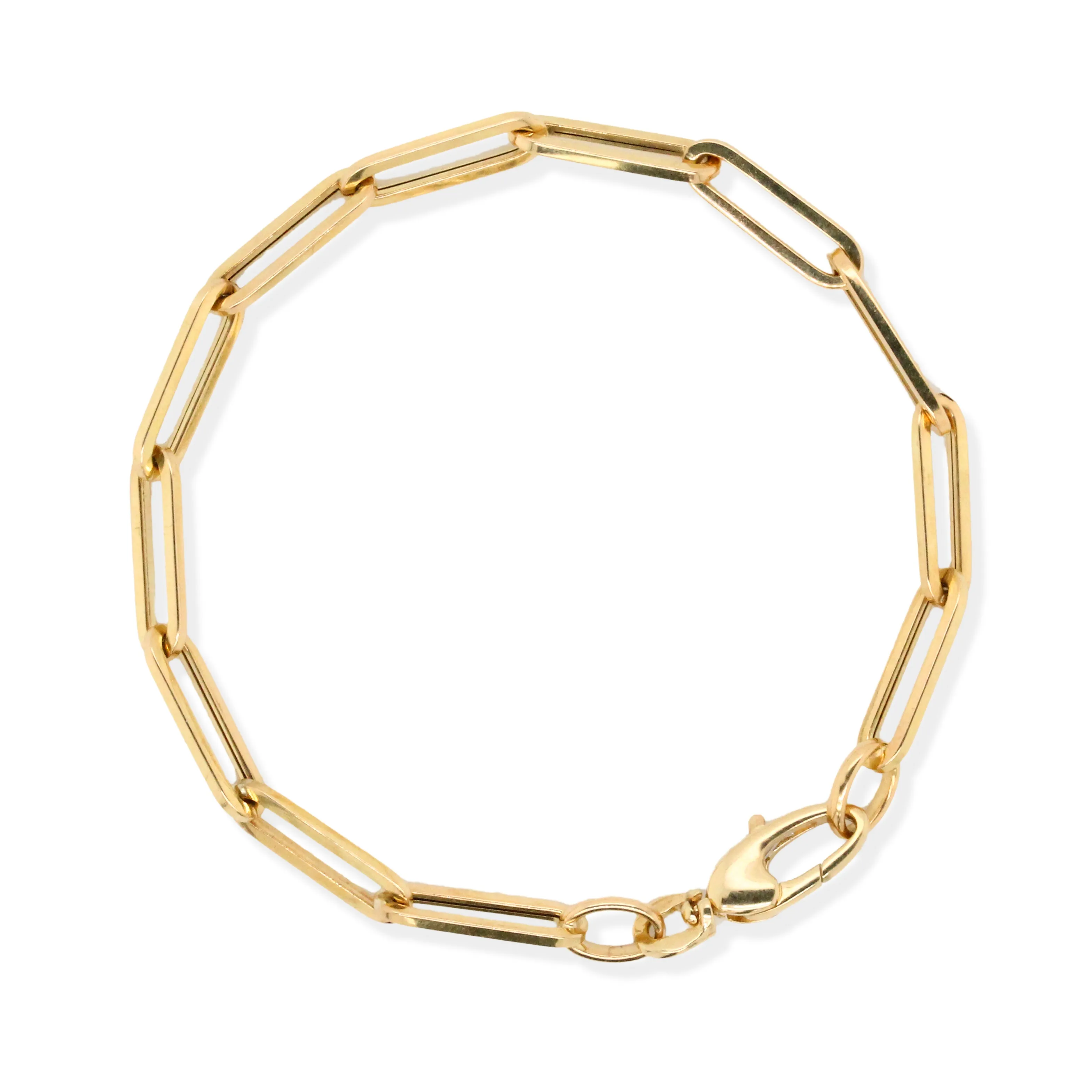 18k Fibonacci Link Bracelet