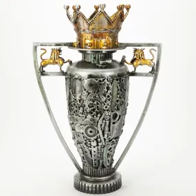 24 Premier League Trophy Inspired Recycled Metal Art Sculpture