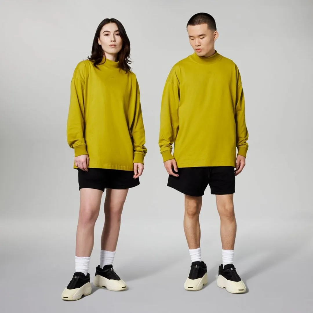 Adidas Originals | LONG-SLEEVED T-SHIRT (GENDER-FREE)  { OLIVE