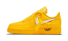 Air Force 1 Low Off-White University Gold Metallic Silver