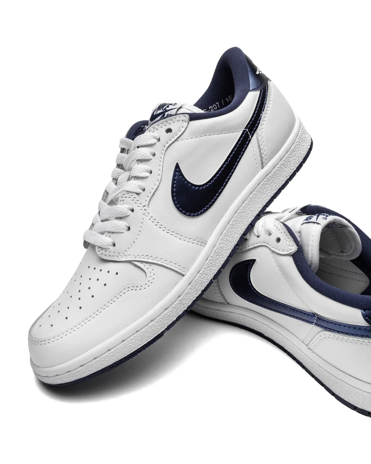 Air Jordan 1 Low '85 White/Metallic Navy