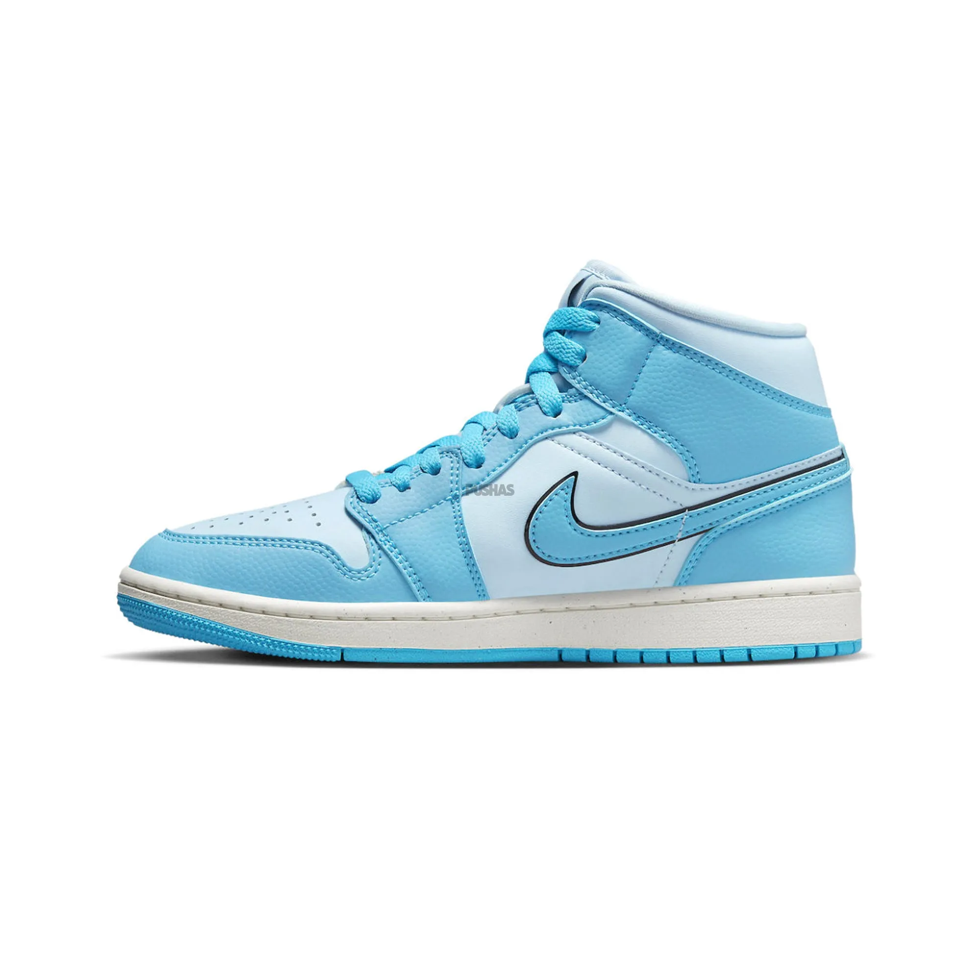 Air Jordan 1 Mid 'University Ice Blue' Women's (2022)