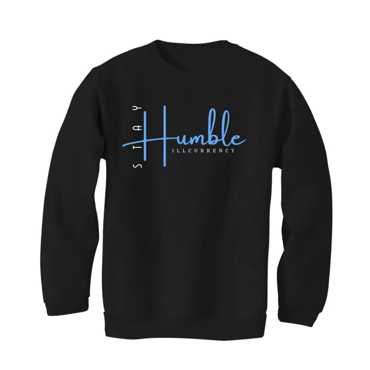 Air Jordan 1 "UNC Toe" Black T-Shirt (Stay Humble)