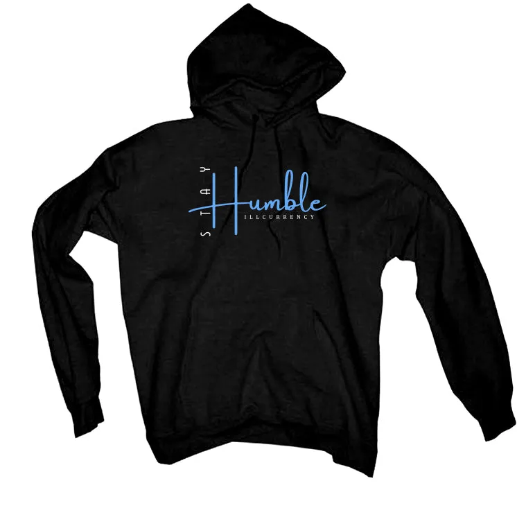 Air Jordan 1 "UNC Toe" Black T-Shirt (Stay Humble)