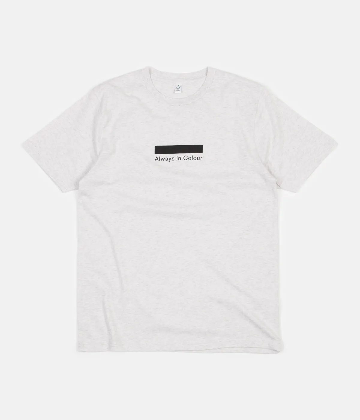 Always in Colour Logo T-Shirt - Melange White