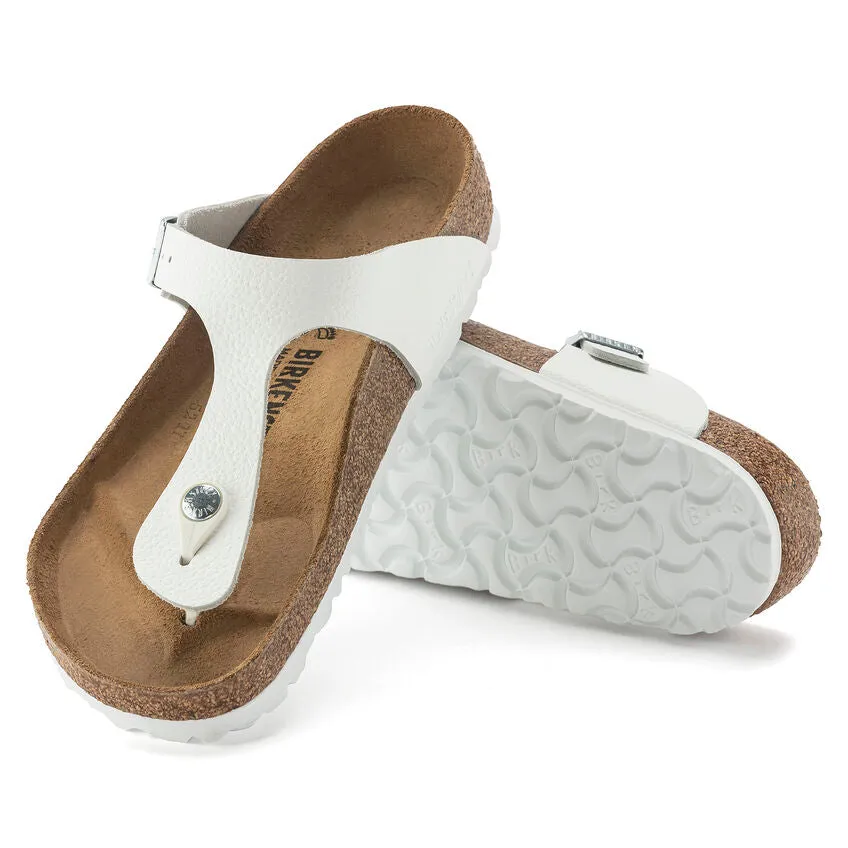 BIRKENSTOCK Women's Gizeh Leather (White)