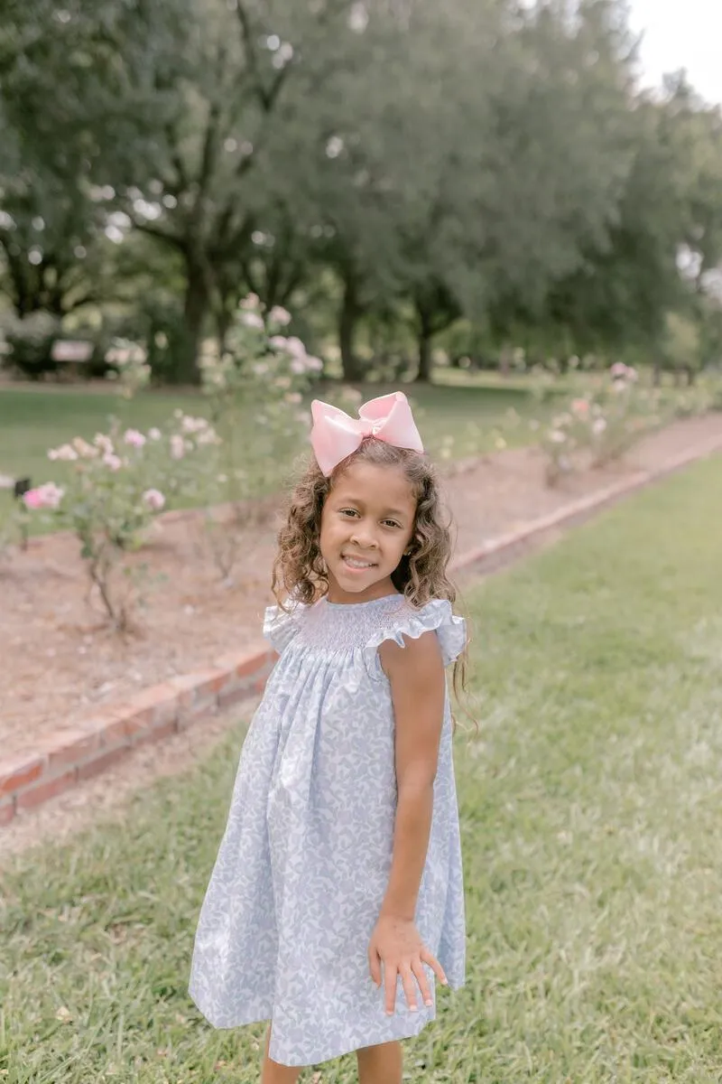 Bishop Smocked Dress - Floral