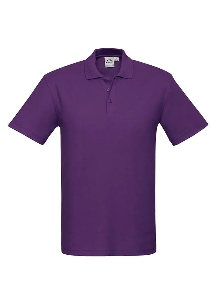 Biz Collection Mens Crew S/S Polo(1st 10 colours) (P400MS)