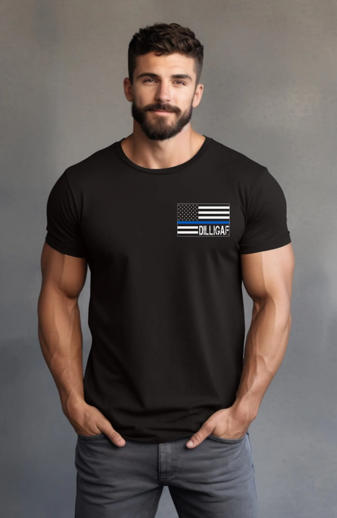 Blue Lives Matter Punisher Tee