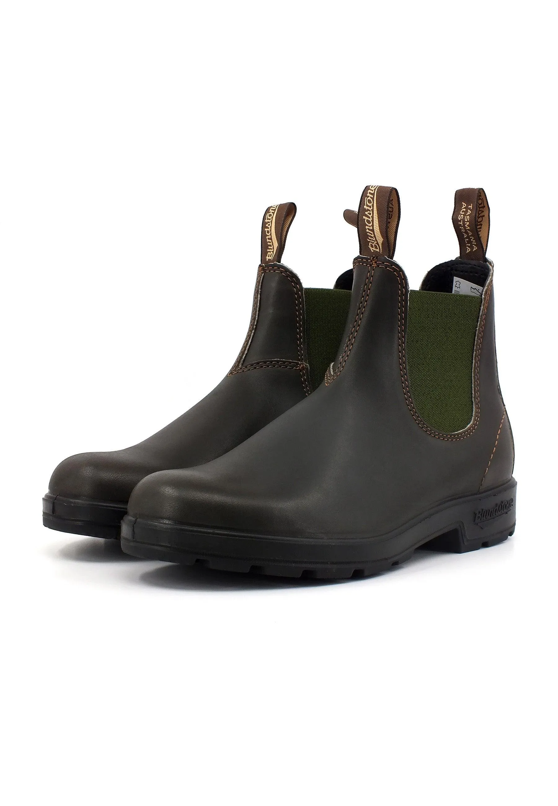 BLUNDSTONE Stivaletto Polacco Uomo Brown Olive 519