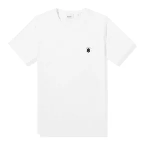 Burberry Parker TB Chest Logo White T Shirt