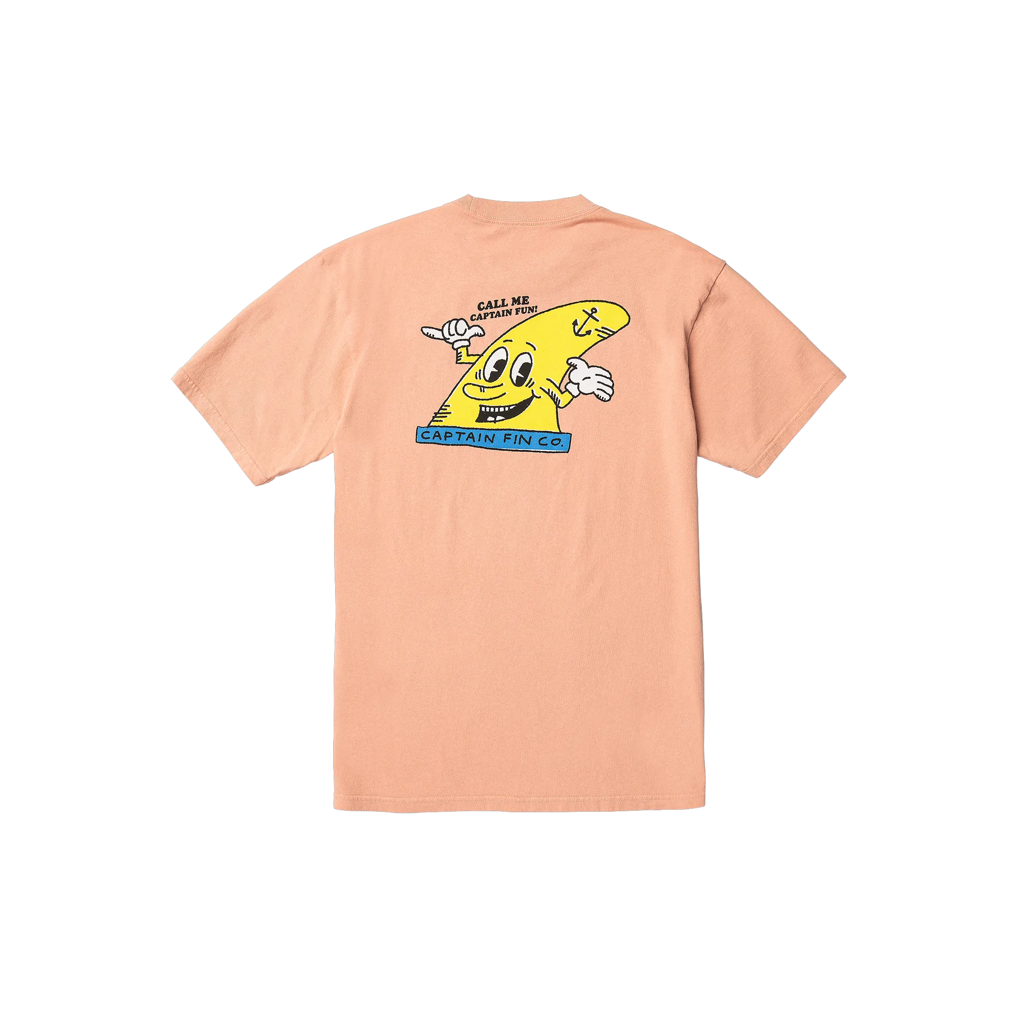 Captain Fun Short Sleeve Tee - Clay Orange