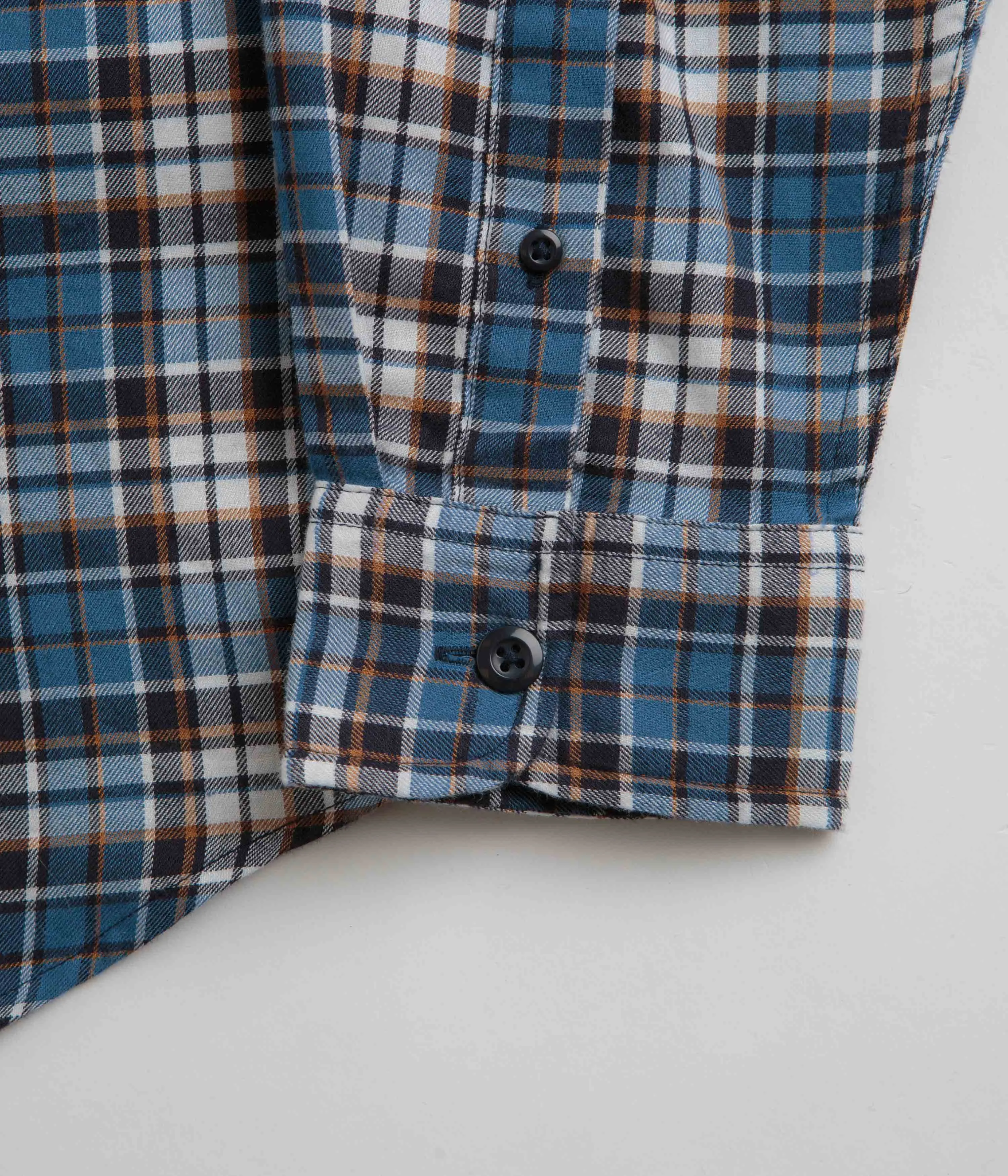 Carhartt Yuma Shirt Twill Flannel Shirt - Storm Blue