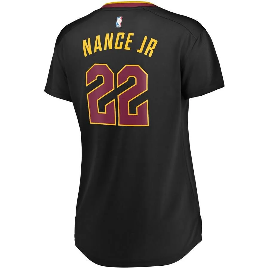 Cleveland Cavaliers Larry Nance Jr. Fanatics Branded Replica Fast Break Player Statement Jersey Womens - Black | Ireland J8981U9