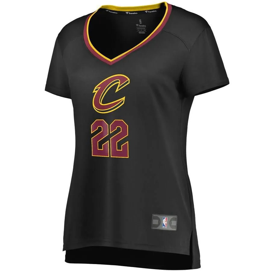 Cleveland Cavaliers Larry Nance Jr. Fanatics Branded Replica Fast Break Player Statement Jersey Womens - Black | Ireland J8981U9