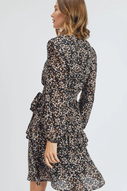 Collette Floral Flare Dress