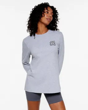 CORNELL LONG SLEEVE TEE  GREY