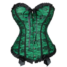 Corset Drag Hurricane (Green)