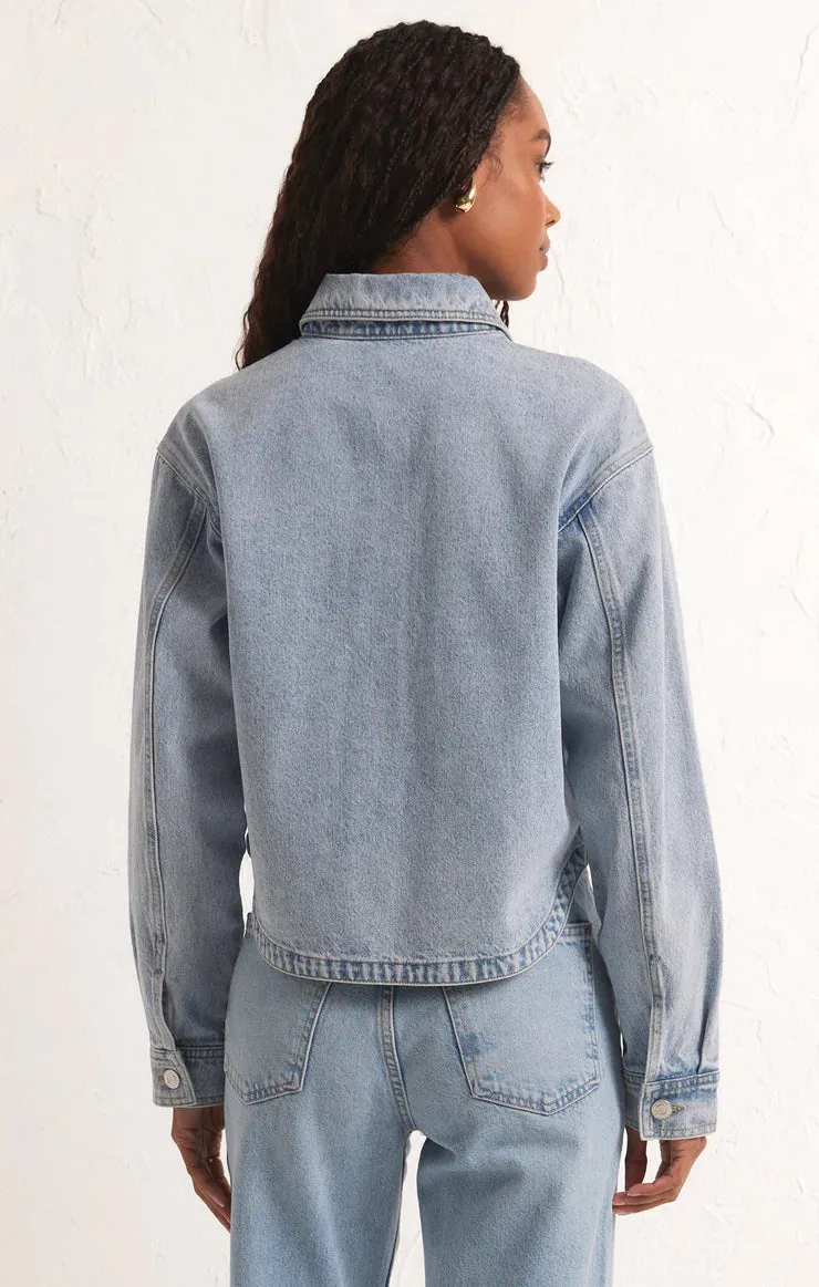 Cropped Denim Jacket