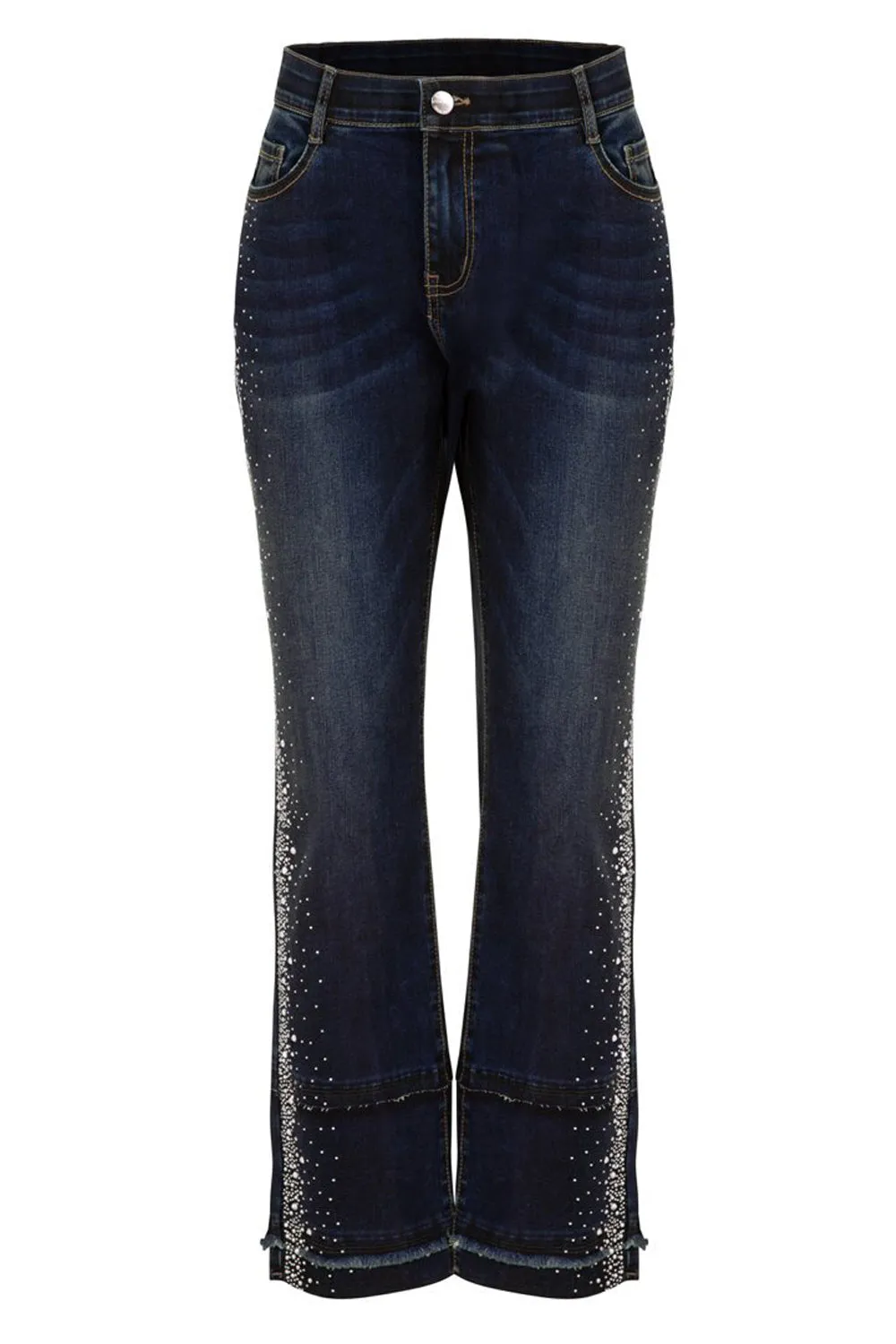 CURATE WALKING STRIPE EMBELLISHED JEAN