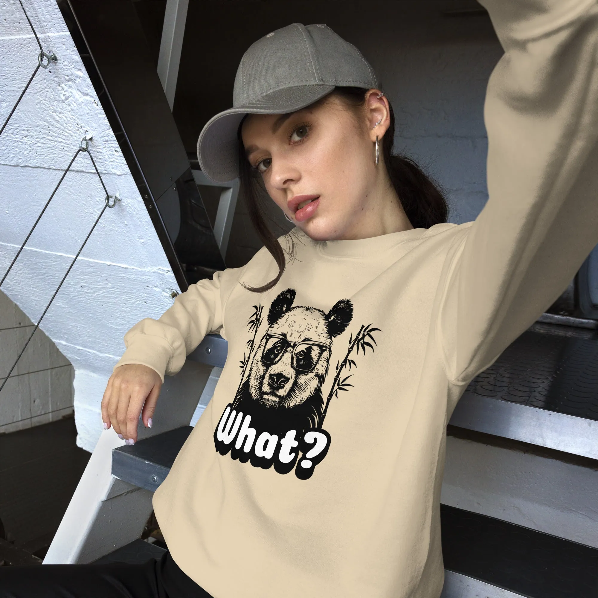 Cute Panda Unisex Sweatshirt