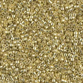 DB00-0412, Miyuki 5.2g Galvanized Yellow Gold