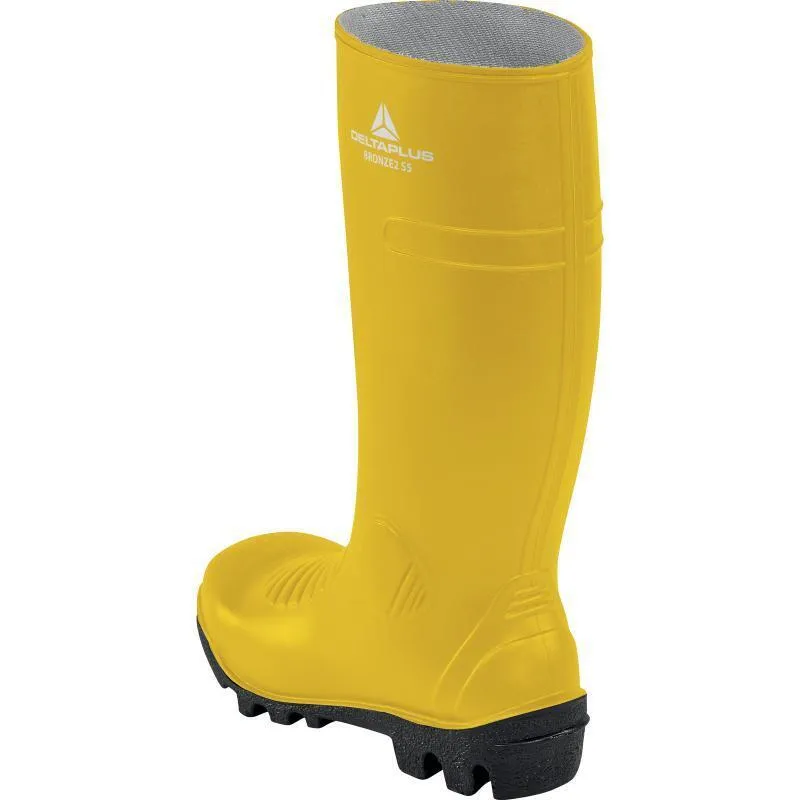 Delta Plus Safety Wellington Steel Toe Cap Boots