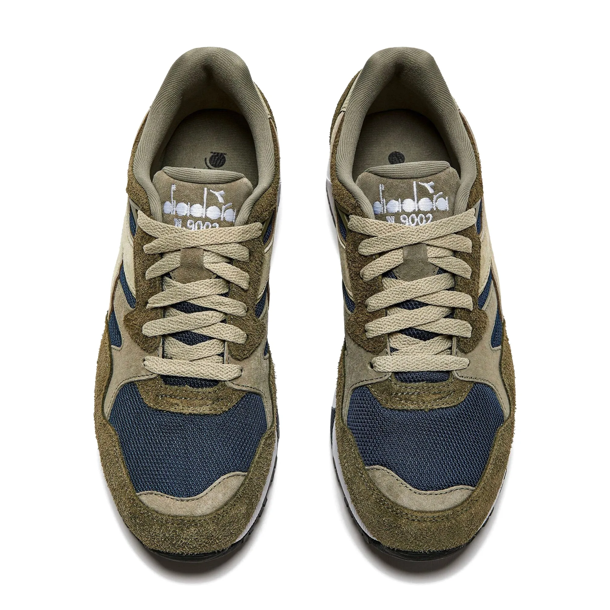 Diadora N9002 'Winter Pack' Trainers - Beach / Warm Olive