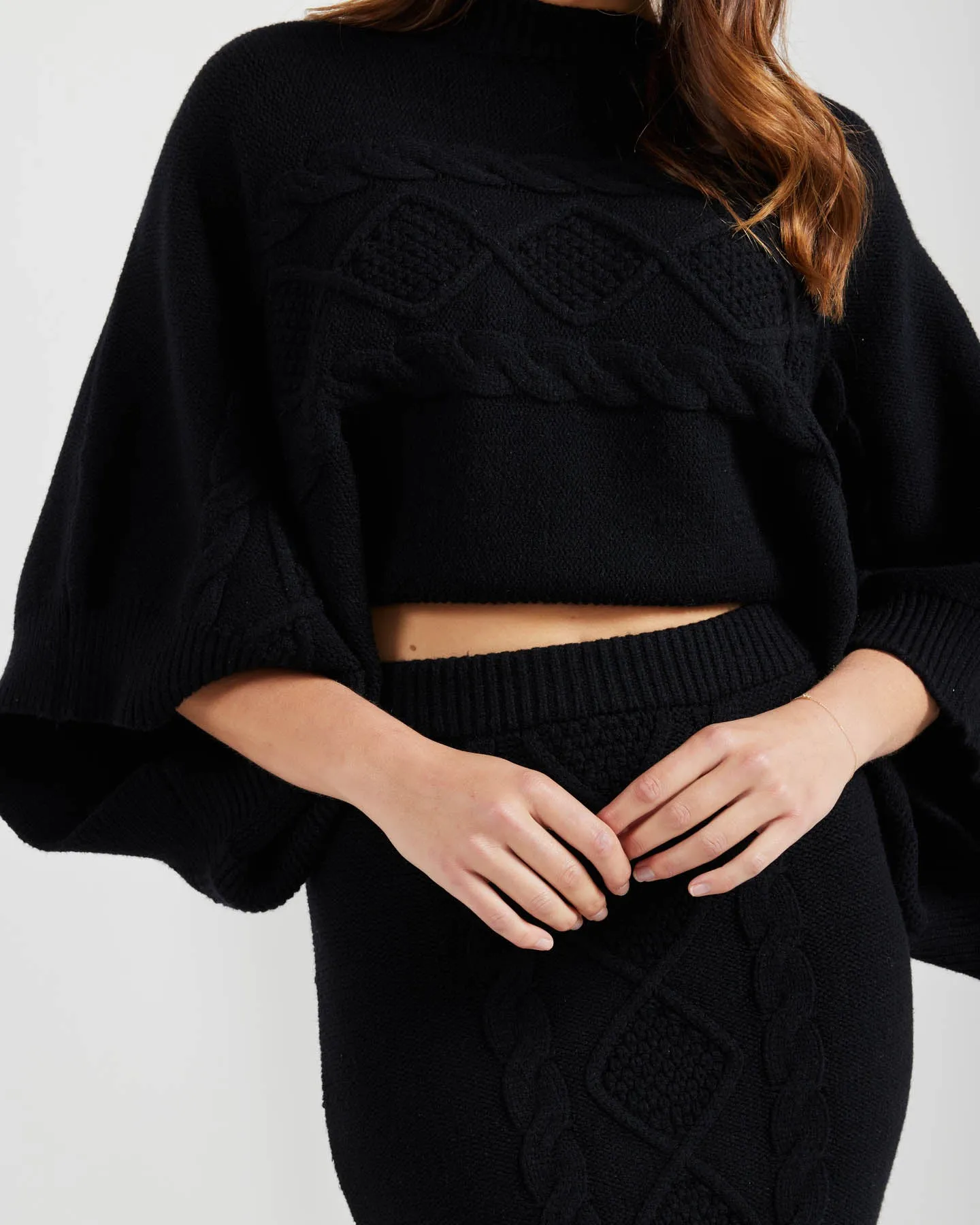 Donnie Knit Top-Black