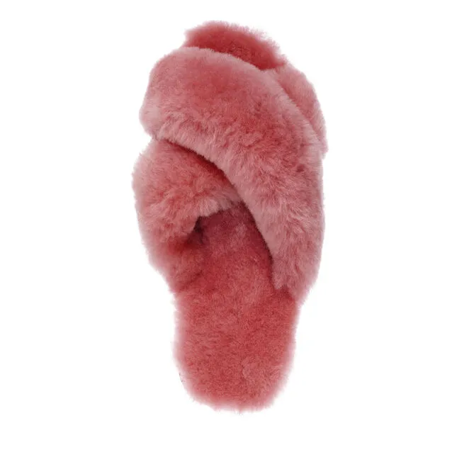 EMU Mayberry Mineral Red Sheepskin Slippers