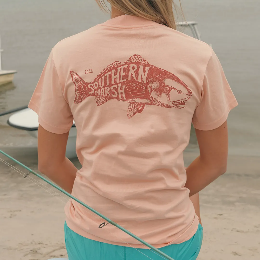 Engravings Tee - Redfish