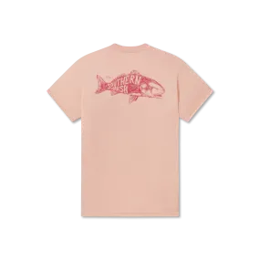 Engravings Tee - Redfish