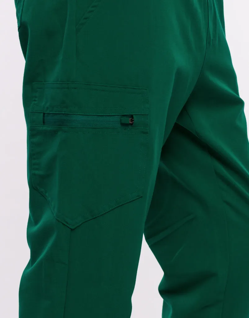 Essential Jogger Scrub Pants - Evergreen