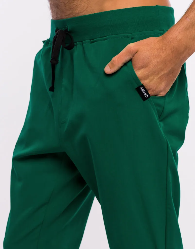 Essential Jogger Scrub Pants - Evergreen