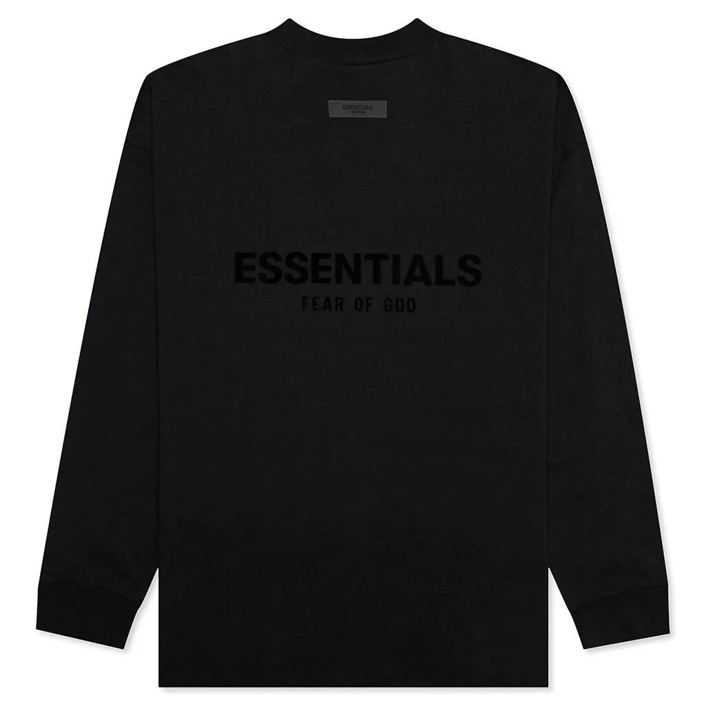 Essentials Core L/S Tee - Stretch Limo