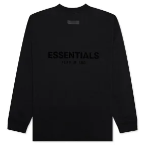 Essentials Core L/S Tee - Stretch Limo