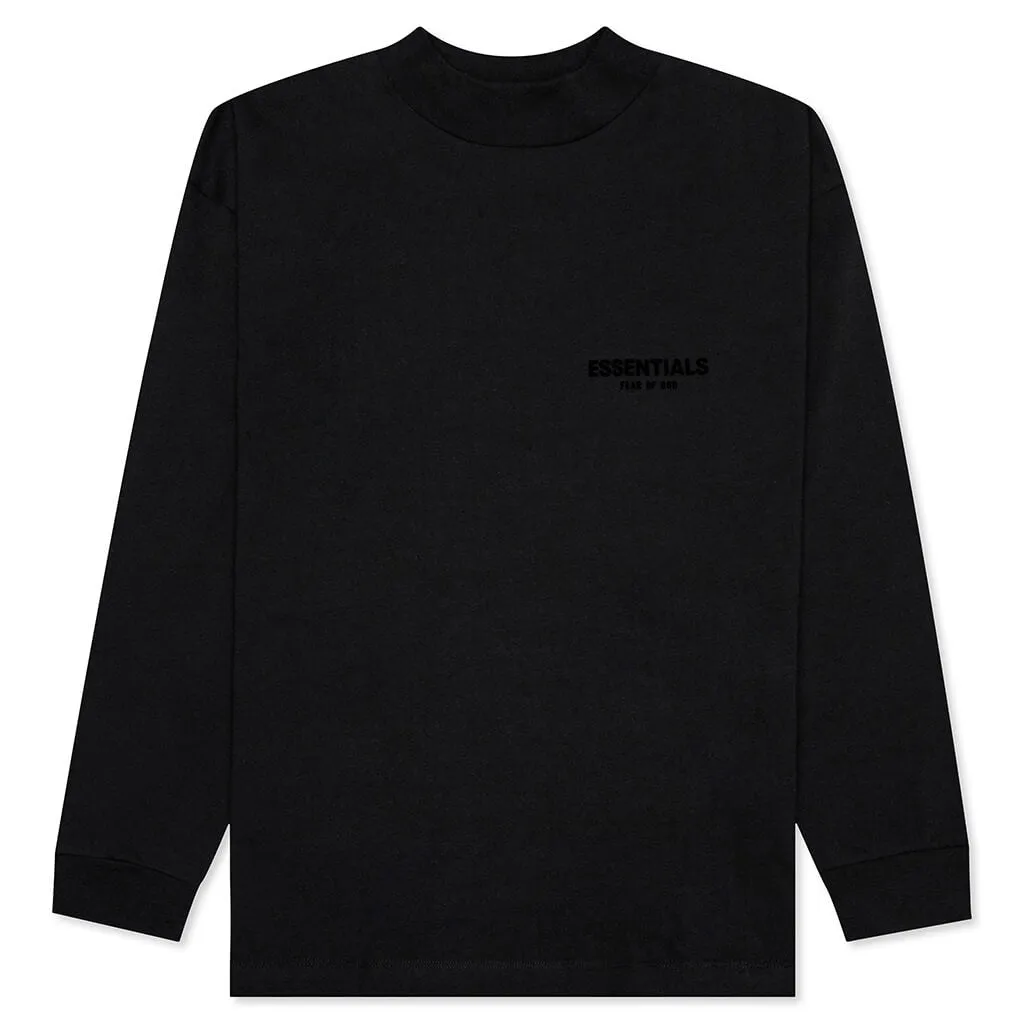 Essentials Core L/S Tee - Stretch Limo