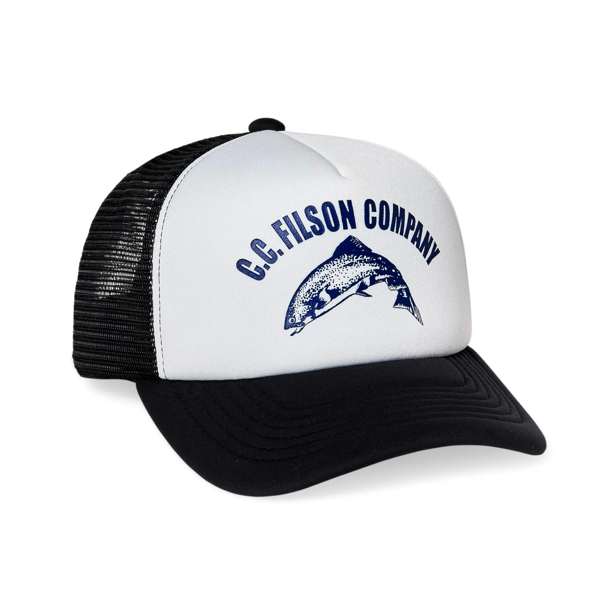 Filson Mesh Harvester Cap - White / Fisherman's Terminal