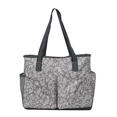 Floral Vines NGIL Large Utility Caddy Tote