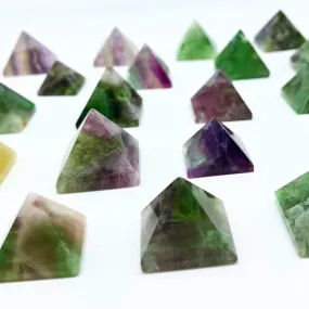 Fluorite Pyramids