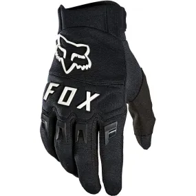 Fox Dirtpaw Full Finger MTB Mens Cycling Gloves - Black