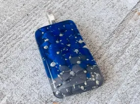 Fused Glass Pendant~ Coast Of Marseilles