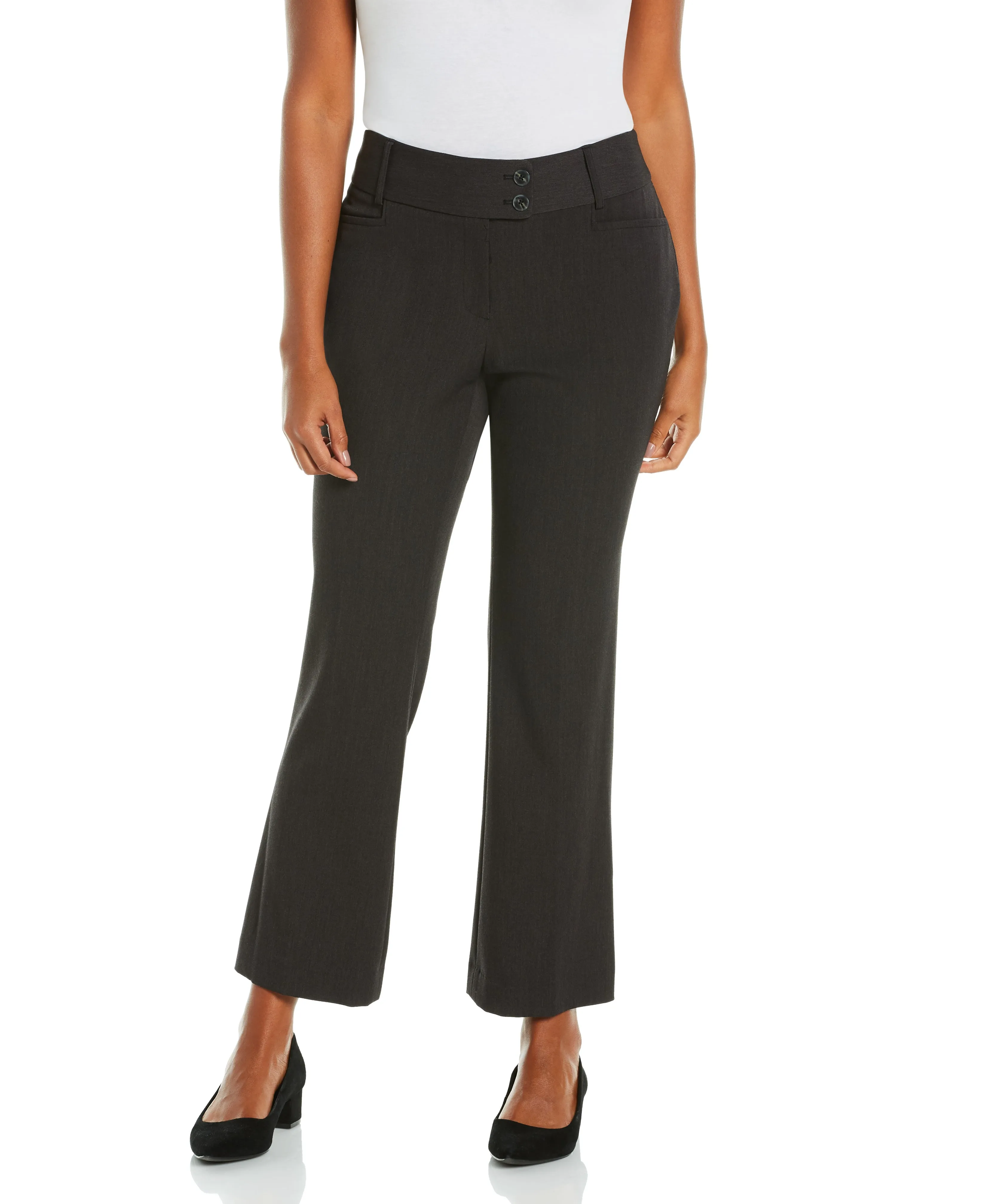 Gabardine Bootcut Pant Short - Curvy Fit