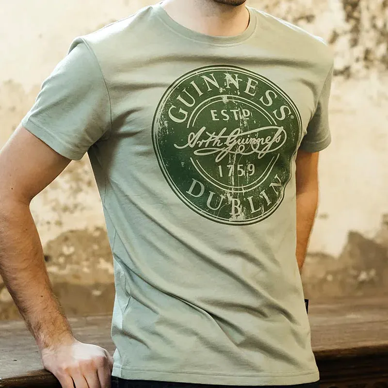 Guinness Green Bottle Cap T-Shirt