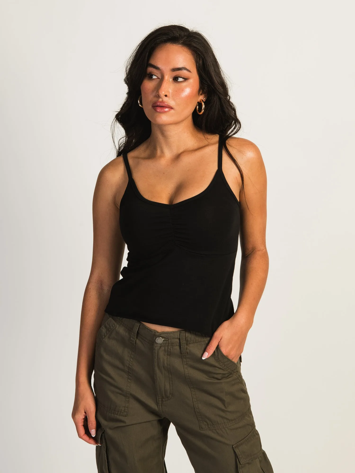 HARLOW ABBY TANK - BLACK