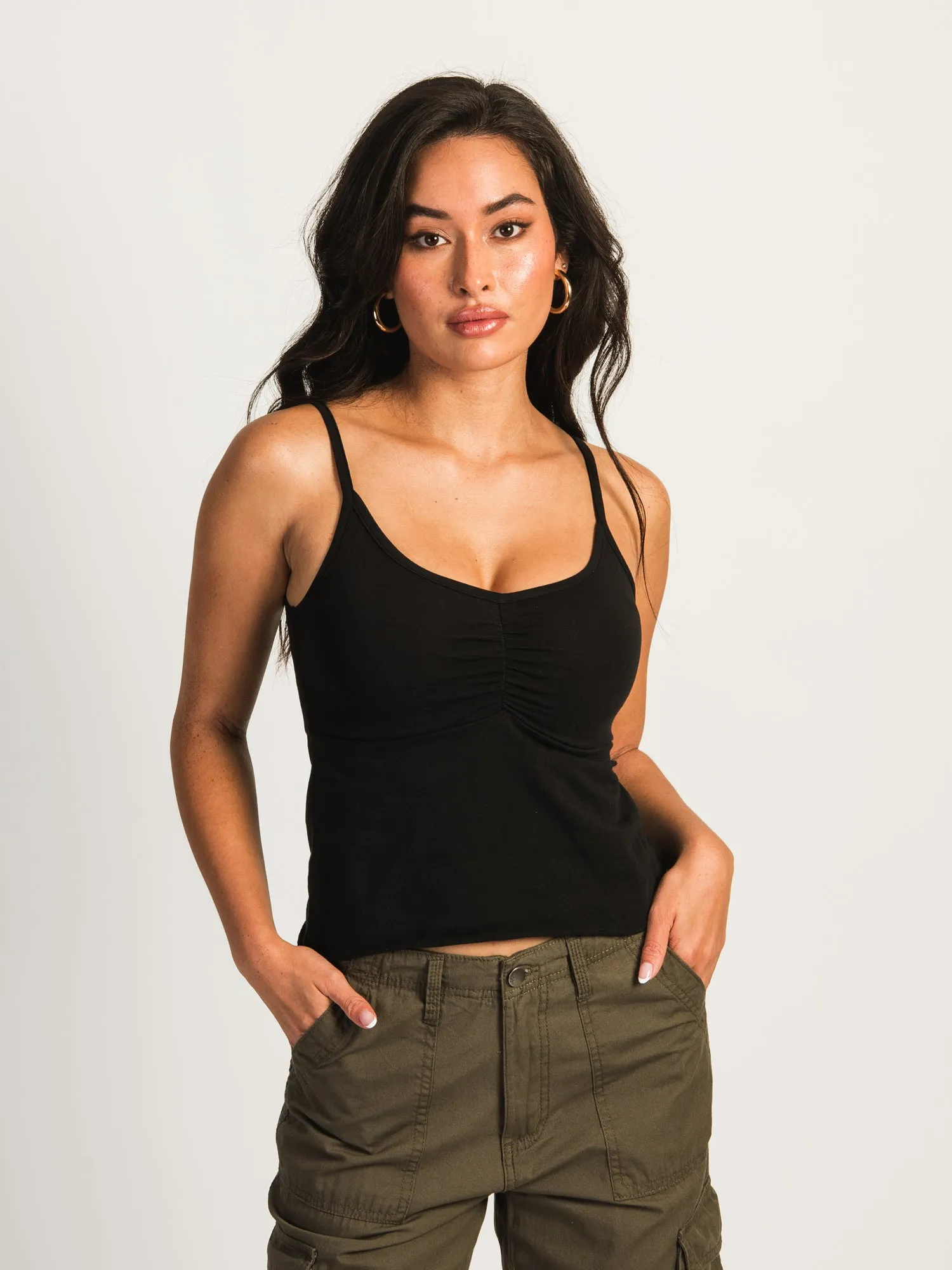 HARLOW ABBY TANK - BLACK