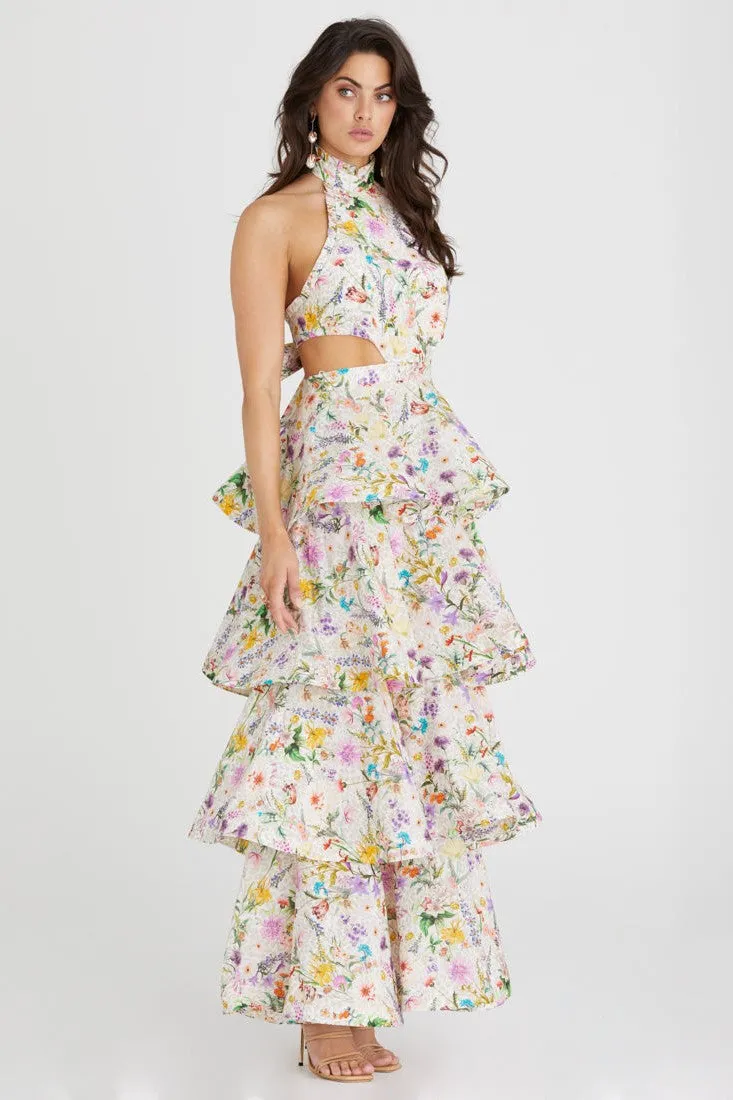 Heather Dress - Multi Floral