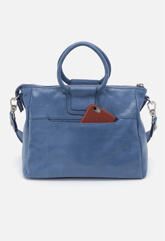 Hobo - Sheila Medium Satchel Buffed Azure Leather