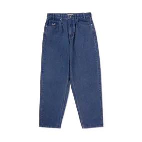 Huf Cromer Pant Washed Blue Night